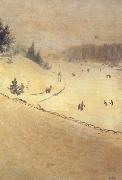 Giuseppe de nittis Field of Snow n.d (nn02) oil